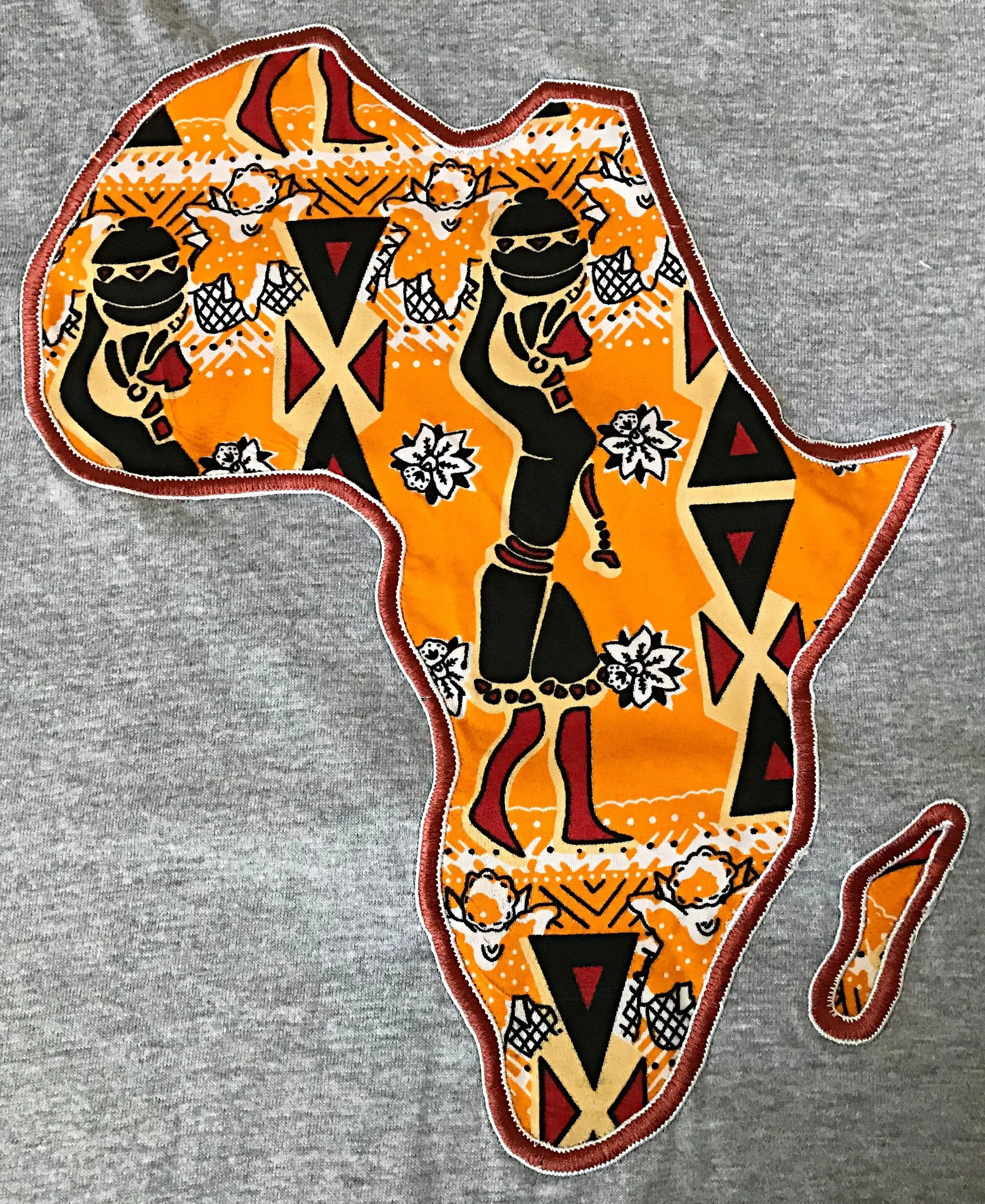 Masika Africa Map T-shirts - 5 Colors Available