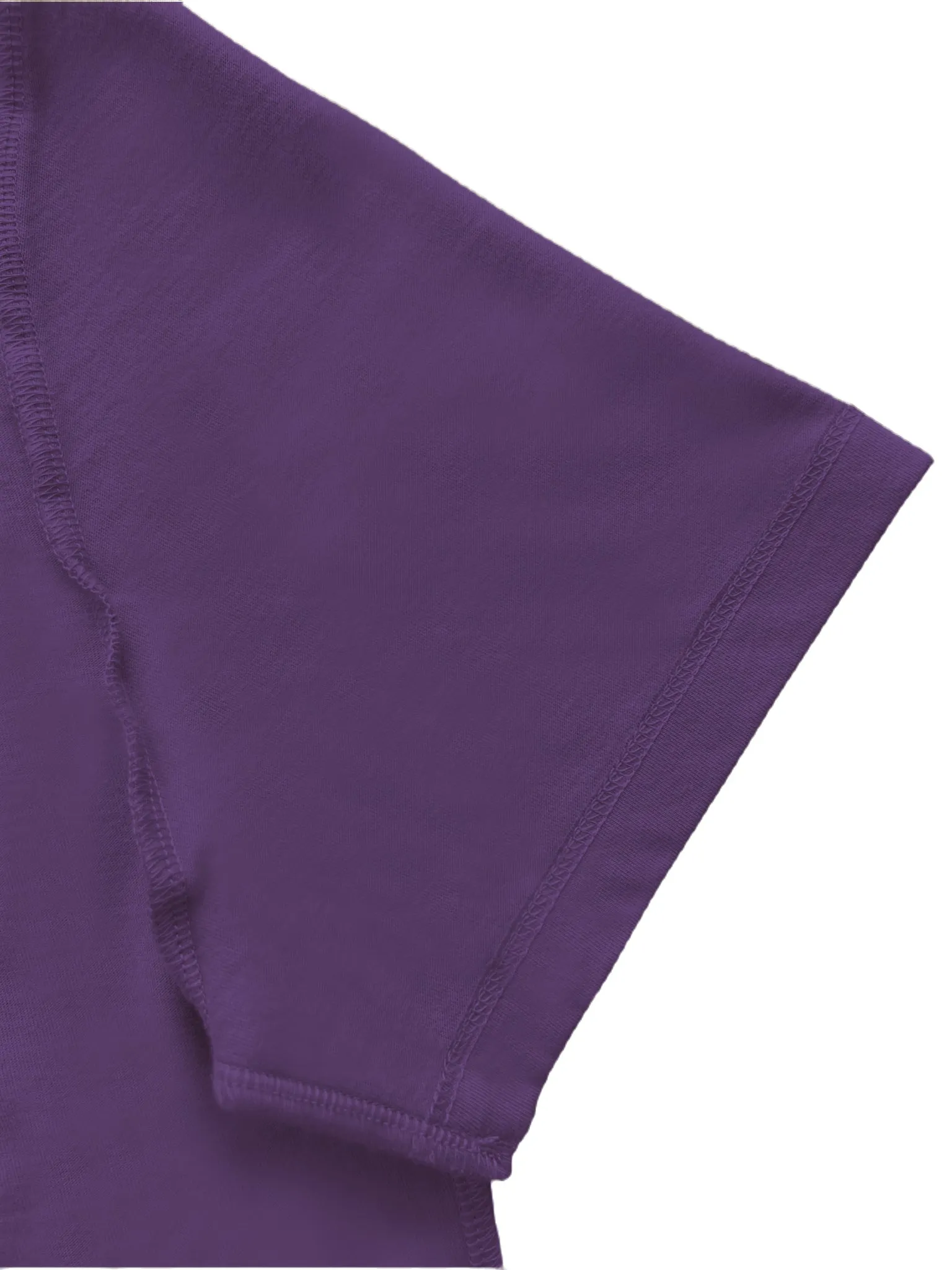 Men Regular Fit Cotton T-Shirt - Rush Purple