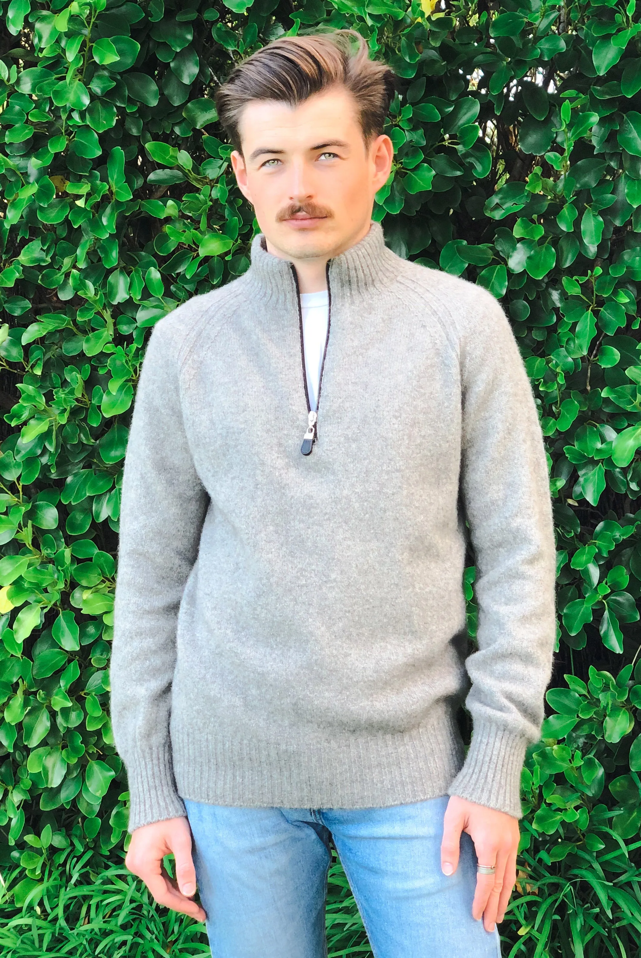 MEN'S PATCH JUMPER
