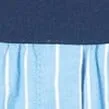 MICHELLE DRESS | AZURE PINSTRIPE