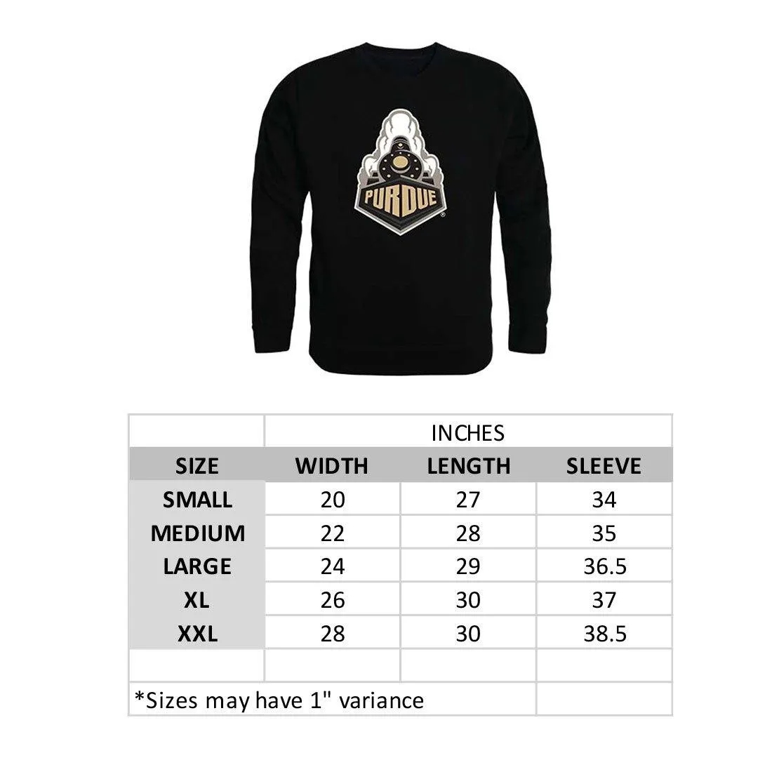 Michigan Technological University Huskies Property Crewneck Pullover Sweatshirt Sweater Black
