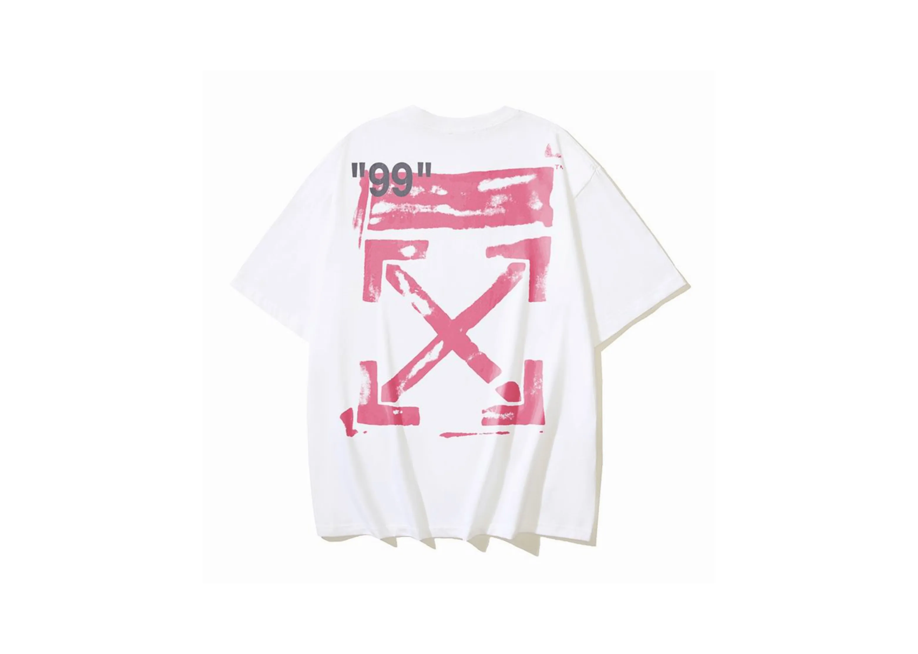 Off-White - Printed 'Impressionism' White T-Shirt