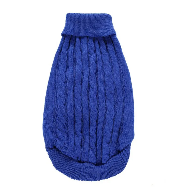 Pet Winter Clothes Classic Dog Blank Sweater