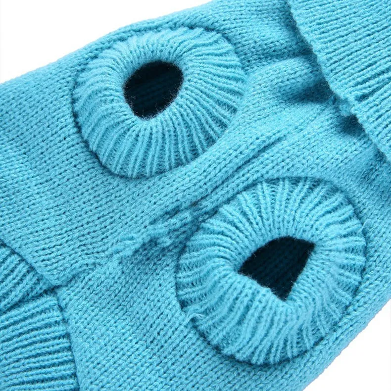 Pet Winter Clothes Classic Dog Blank Sweater