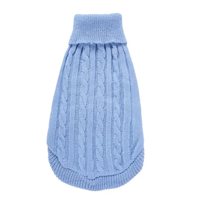 Pet Winter Clothes Classic Dog Blank Sweater