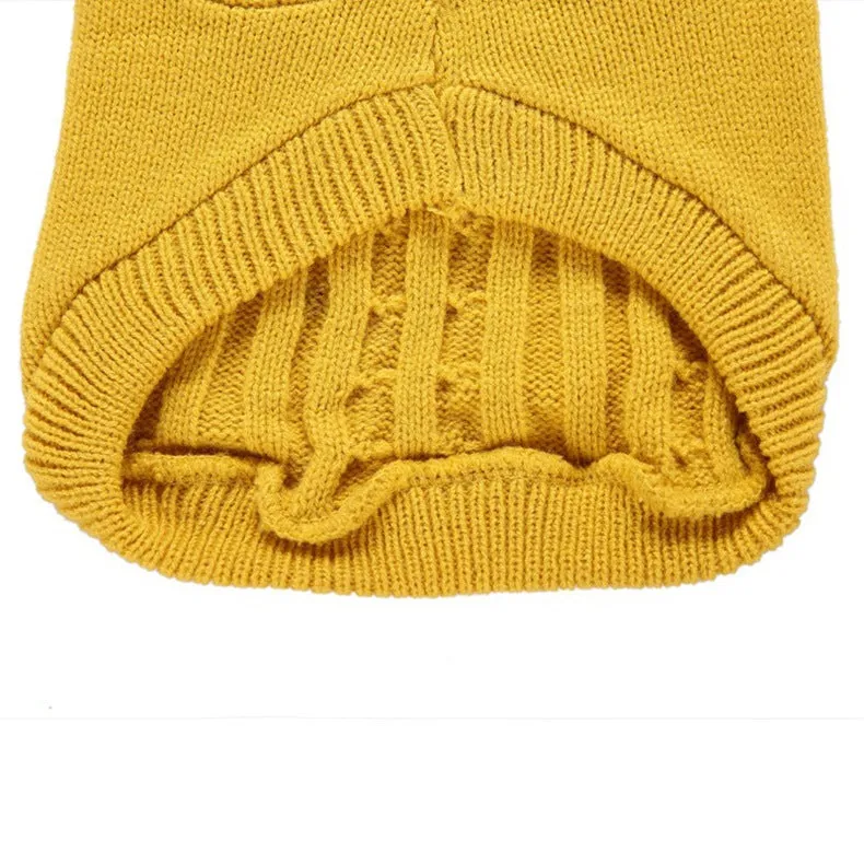 Pet Winter Clothes Classic Dog Blank Sweater