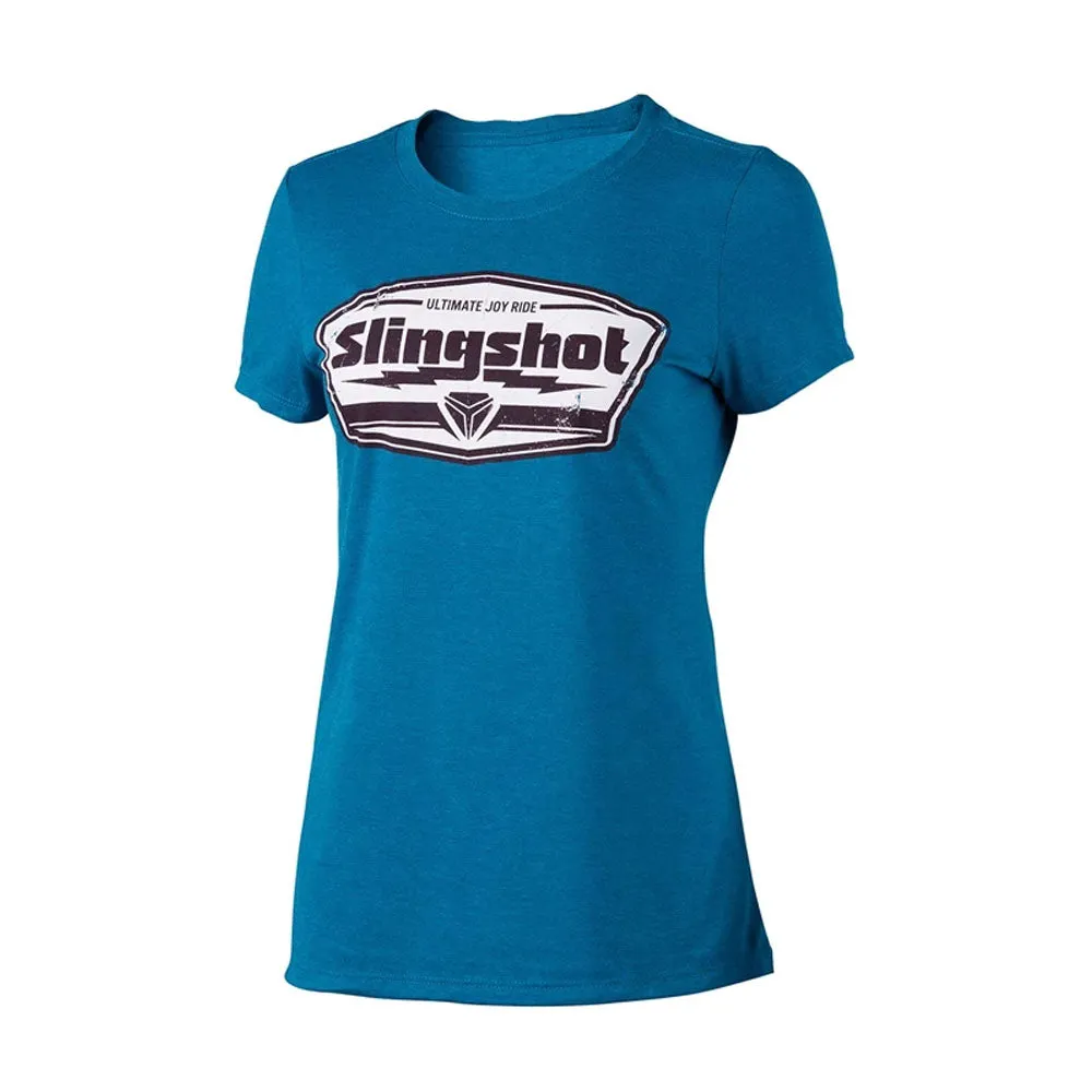 Polaris Short-Sleeve Badge T-Shirt Teal Turquoise