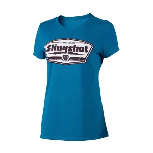 Polaris Short-Sleeve Badge T-Shirt Teal Turquoise