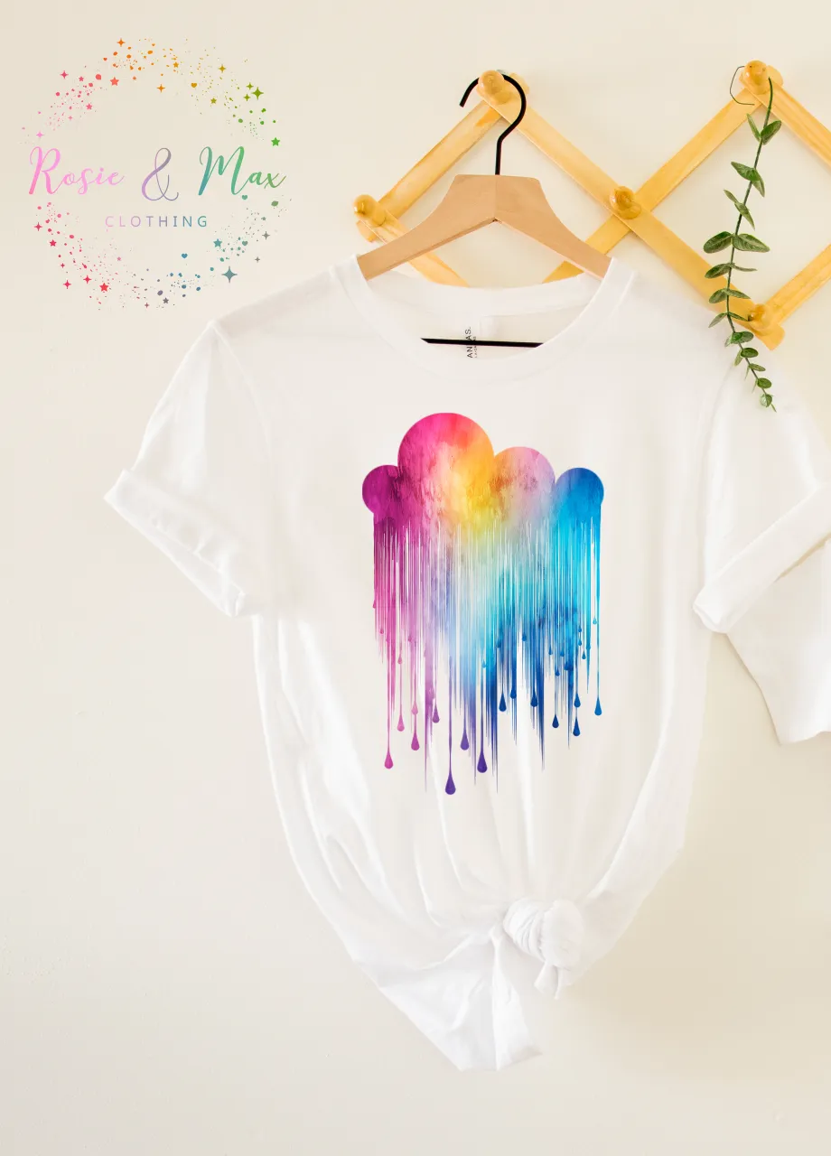 Rainbow Cloud - Graphic Tee