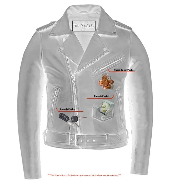 Rose Glow Women's Oxblood Fashion Leather Jacket