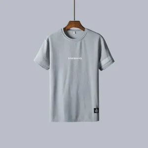 Short Sleeve T-Shirt Loose Round-Neck Half Sleeved White TSummer Trendy Tops T-Shirt