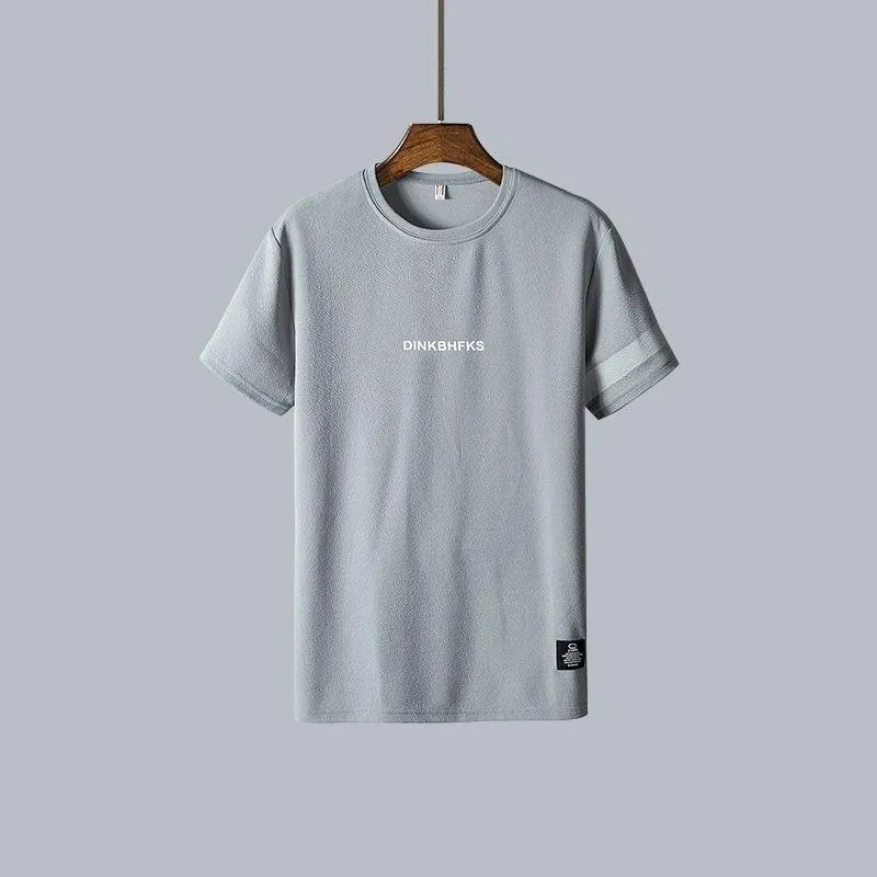 Short Sleeve T-Shirt Loose Round-Neck Half Sleeved White TSummer Trendy Tops T-Shirt