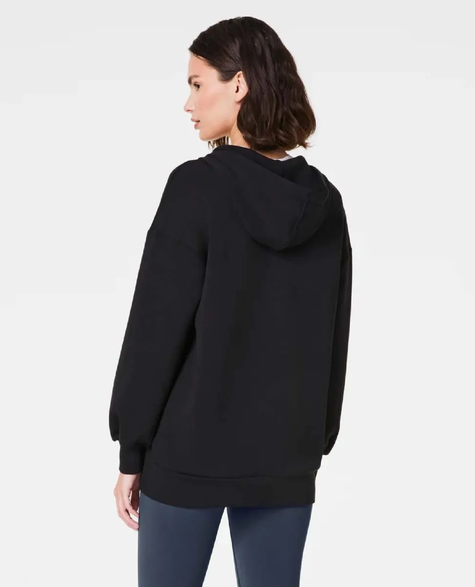Spanx® Airessentials Full Zip Hoodie Very Black