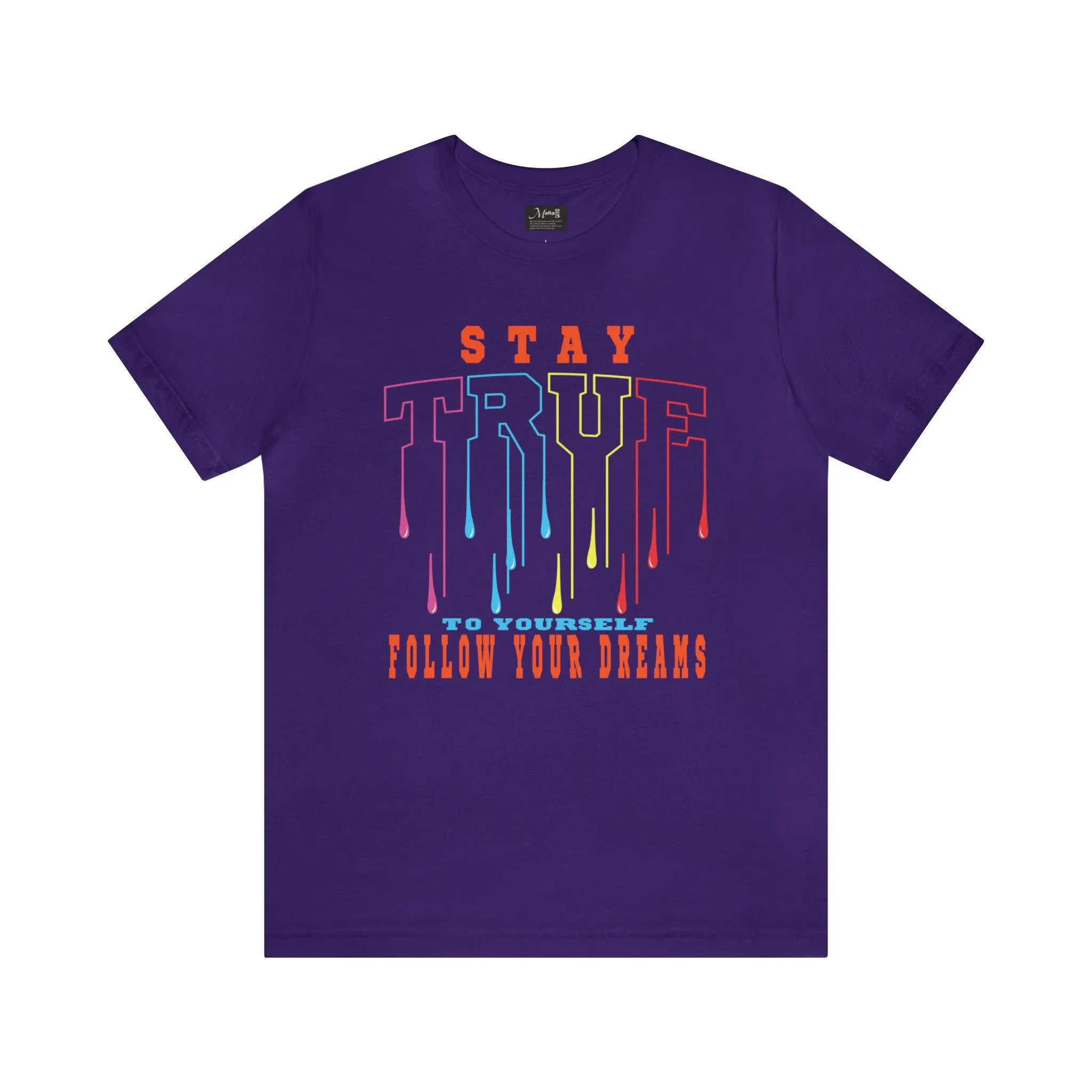 Stay True to you Skinny t-shirts | Graphic t shirts ideas | Tight-fitting casual Clothe | Motivational Exercise threads