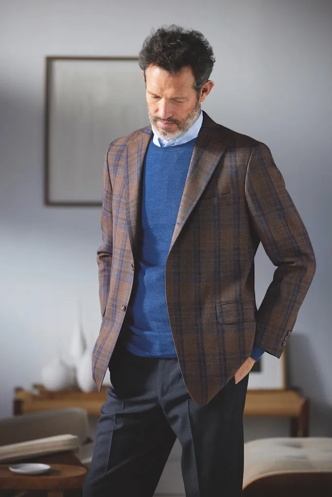 SUPERFINE MERINO WOOL SWEATER - BURGUNDY