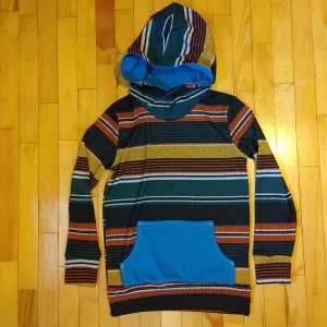 Sweater stripe/Teal (adult)