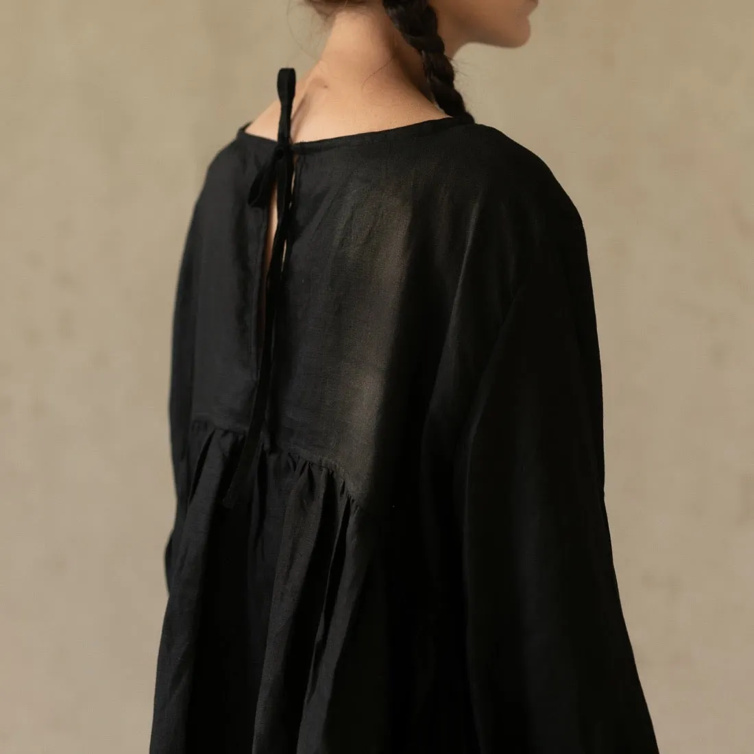 THE 'SOMERLUS' DRESS IN PURE LINEN