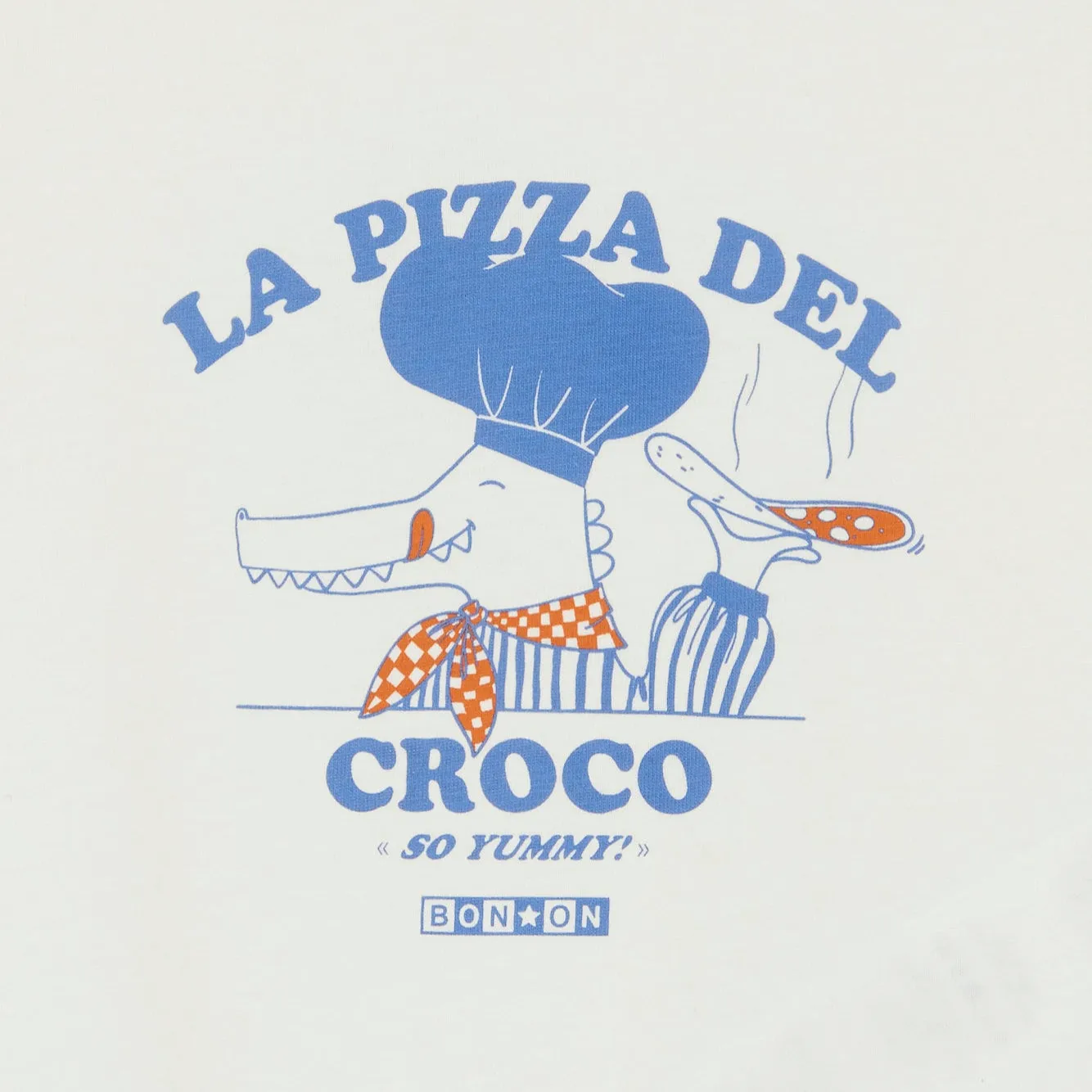 Tuba Pizza T-Shirt Ecru Bonton