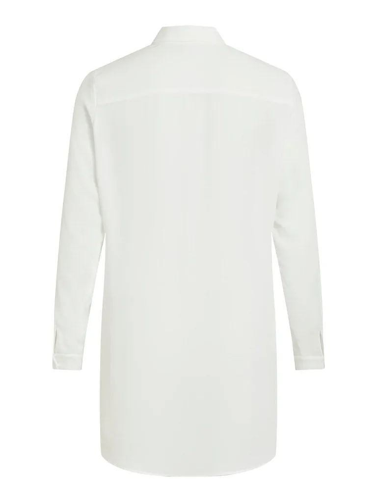VILA GmbH / Damen-Shirt / VILUCY BUTTON  L/S TUNIC - NOOS