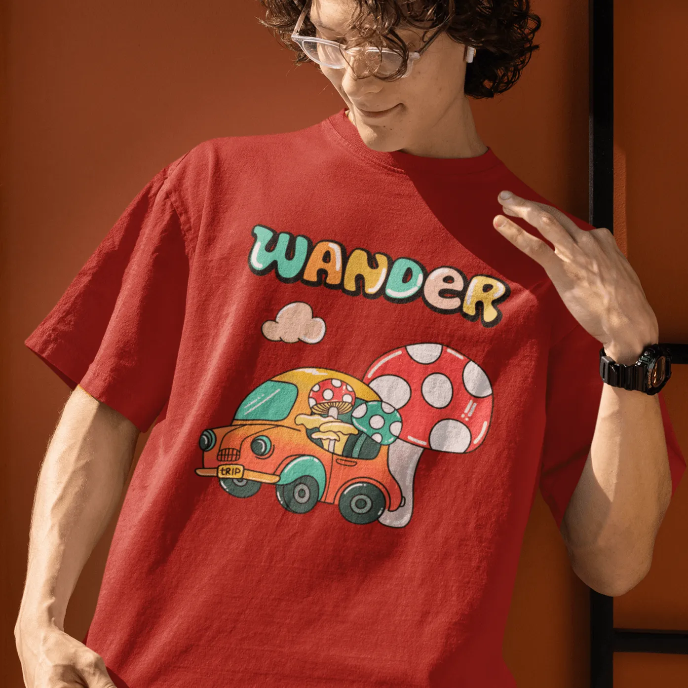 Wander Unisex Oversized T-shirts