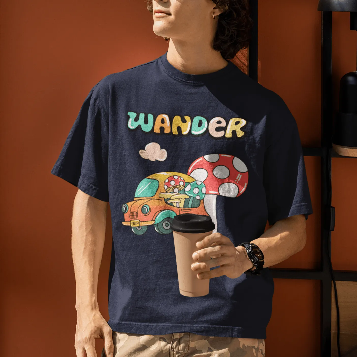 Wander Unisex Oversized T-shirts