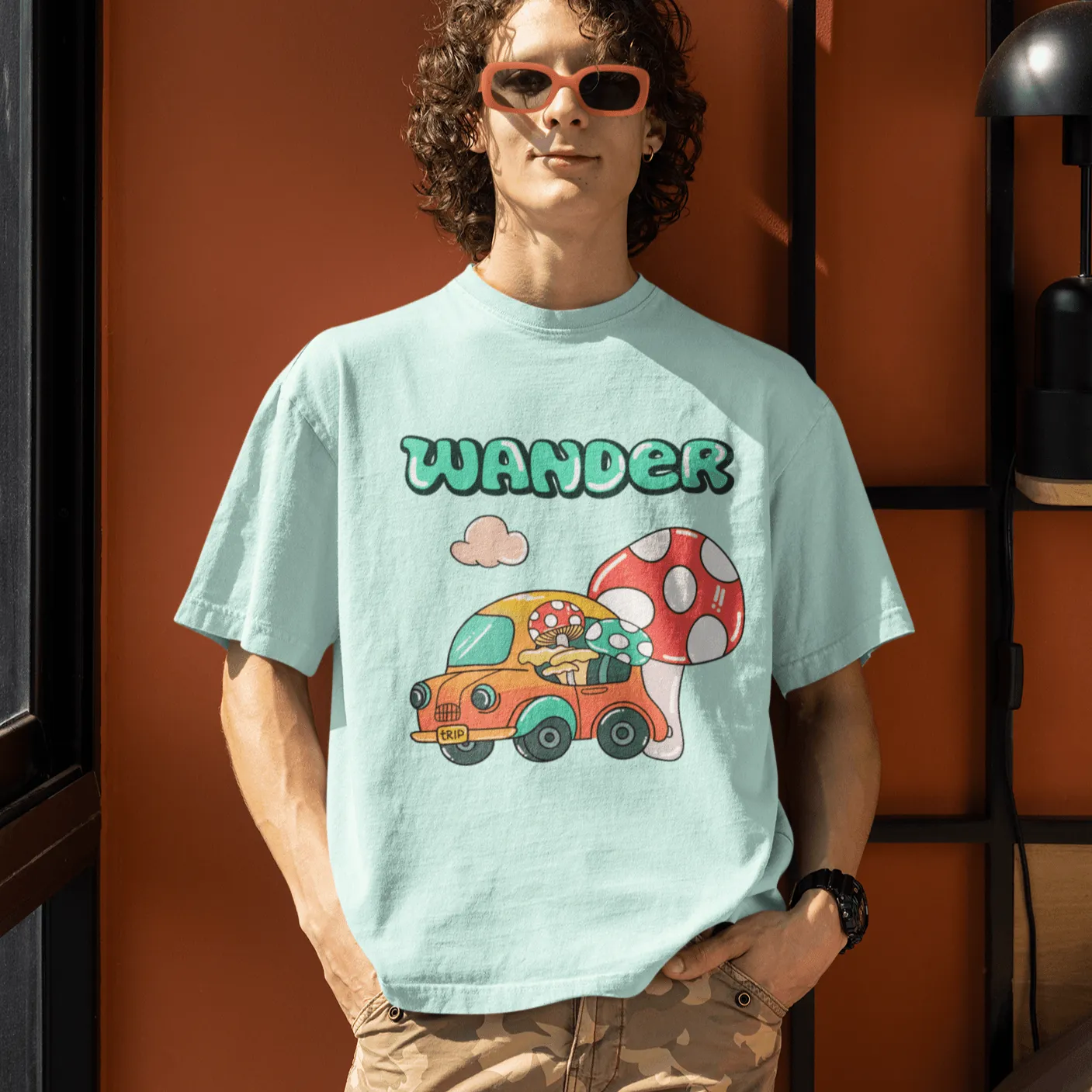 Wander Unisex Oversized T-shirts