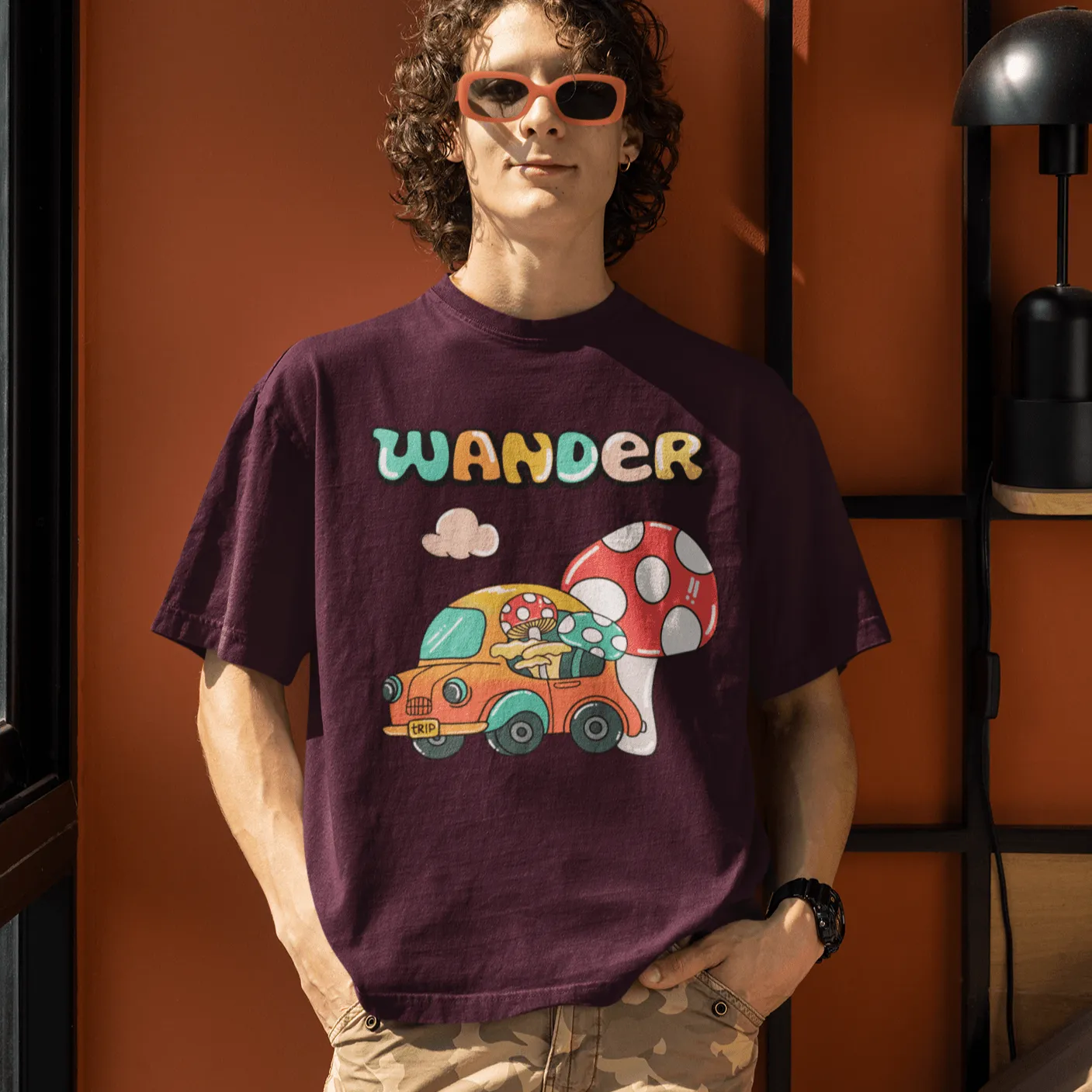Wander Unisex Oversized T-shirts