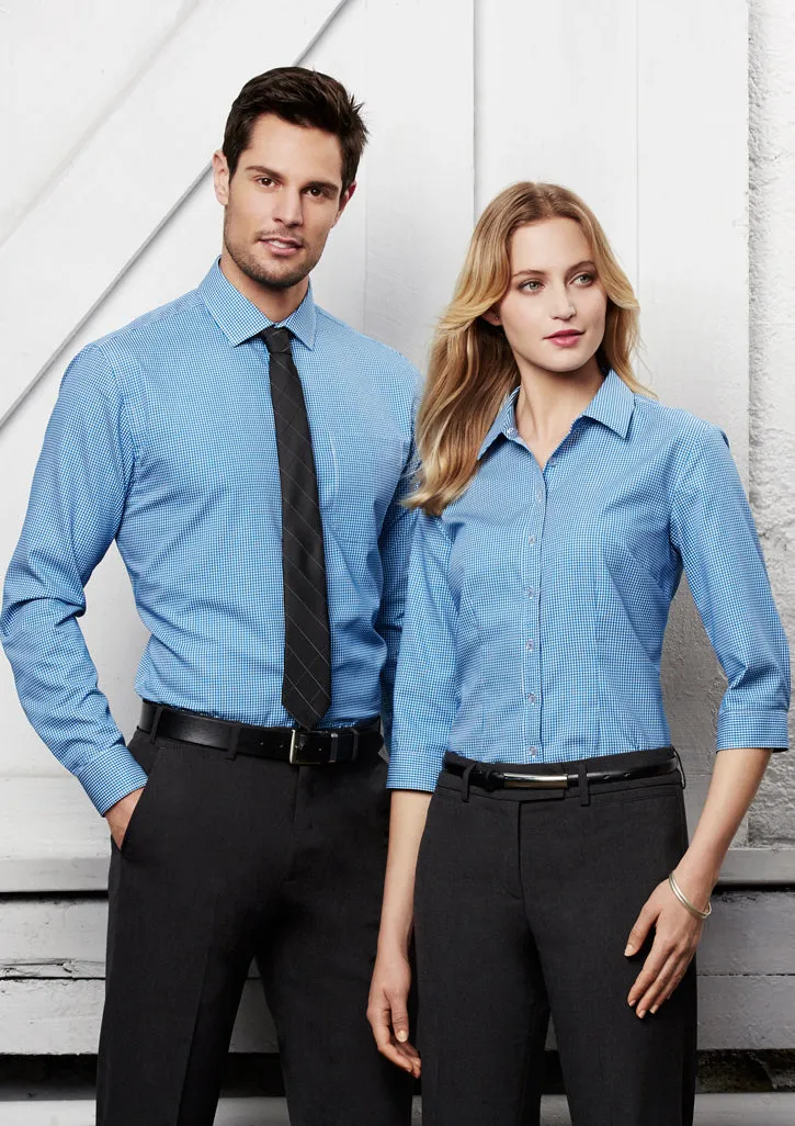 Womens Ellison 3/4 Sleeve Shirt S716LT 8 / Blue