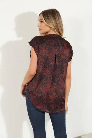 Woven Dolman Top | Randall Print
