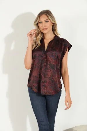 Woven Dolman Top | Randall Print