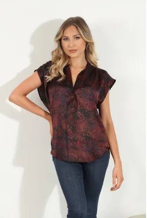 Woven Dolman Top | Randall Print