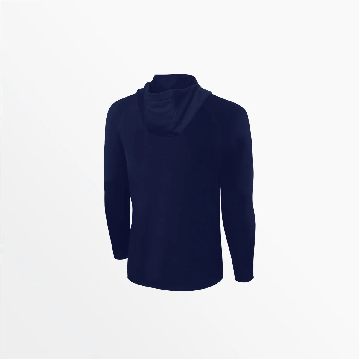 YOUTH CLUB LONG SLEEVE POLY HOODED TEE